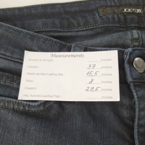Joe's Dark Blue Chelsea Jeans #5 Size 27 - Picture 3 of 8